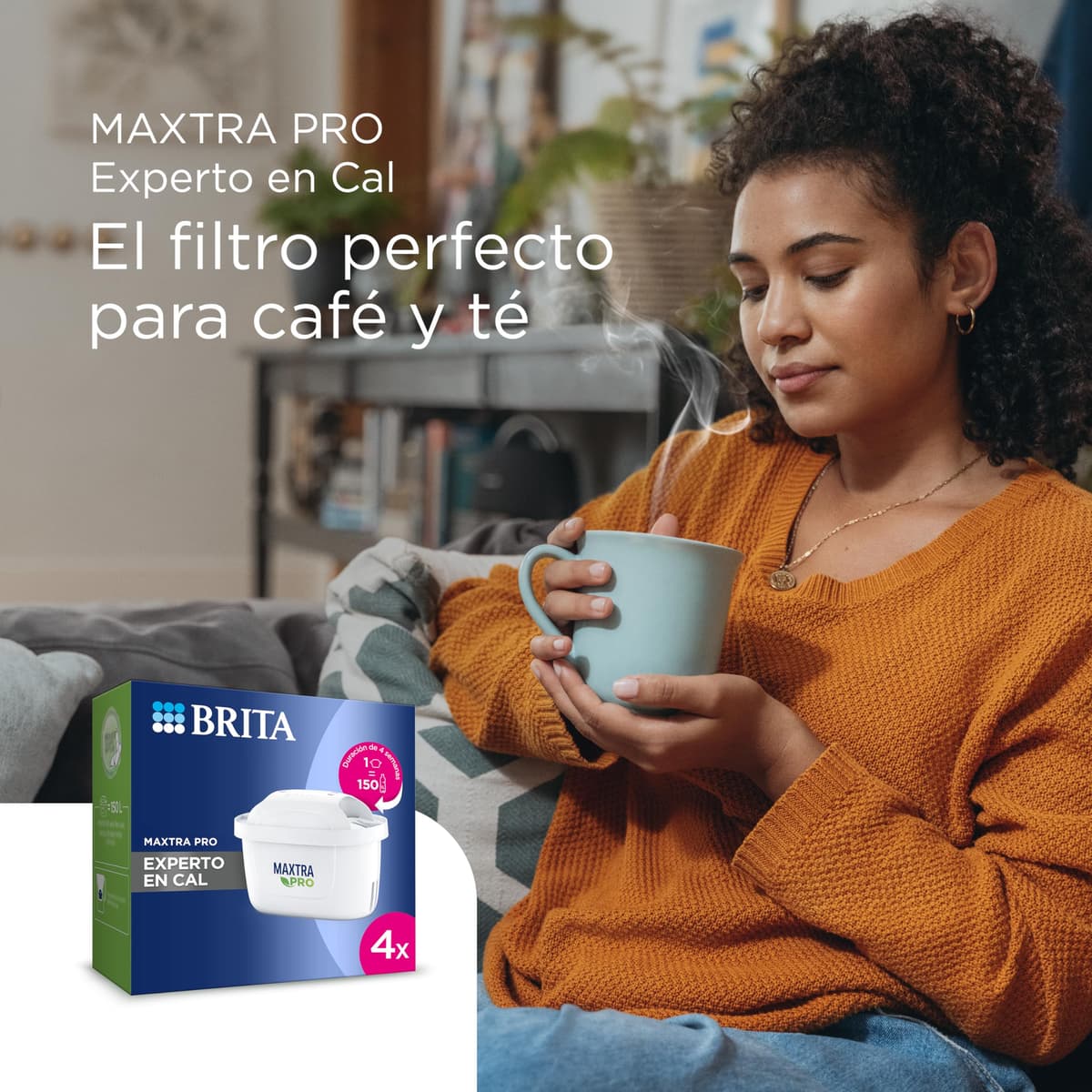 BRITA Jarra con filtro de agua Aluna blanca (2,4 l) incl. 1x cartucho MAXTRA PRO All-in-1:jarra adaptable al frigorífico con LTI digital que reduce cloro, cal e impurezas. — view 7