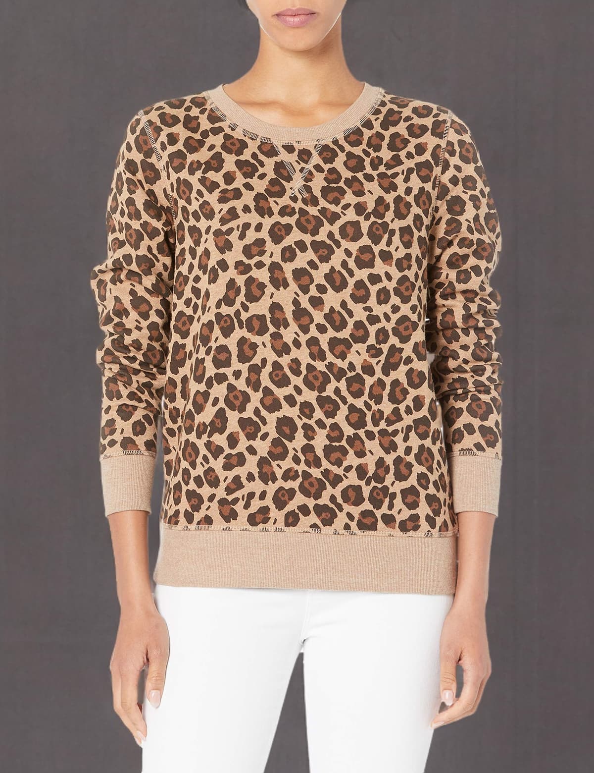 Amazon Essentials Mujer Sudadera con Cuello Redondo de Forro Polar (Disponible en Tallas Grandes) — view 99