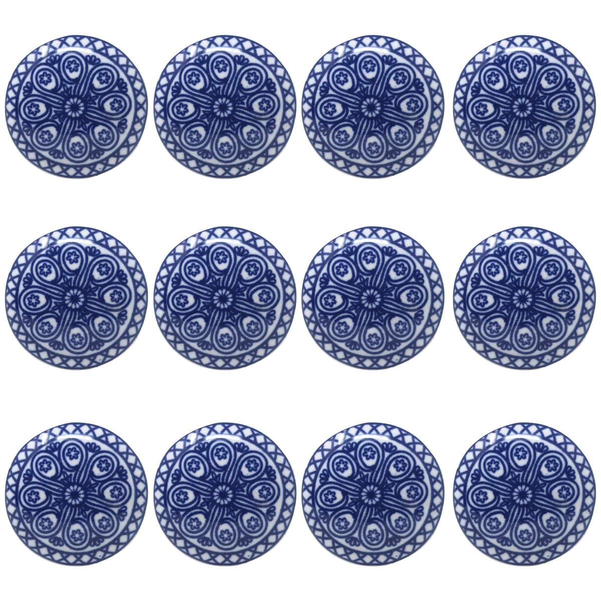 Ajuny Vintage Juego de 20 Pomos de Cerámica Blanca para Cómoda Cajón Armario Cocina Moderna Baño y Dormitorio Tiradores Decorativos Hechos a Mano — view 23