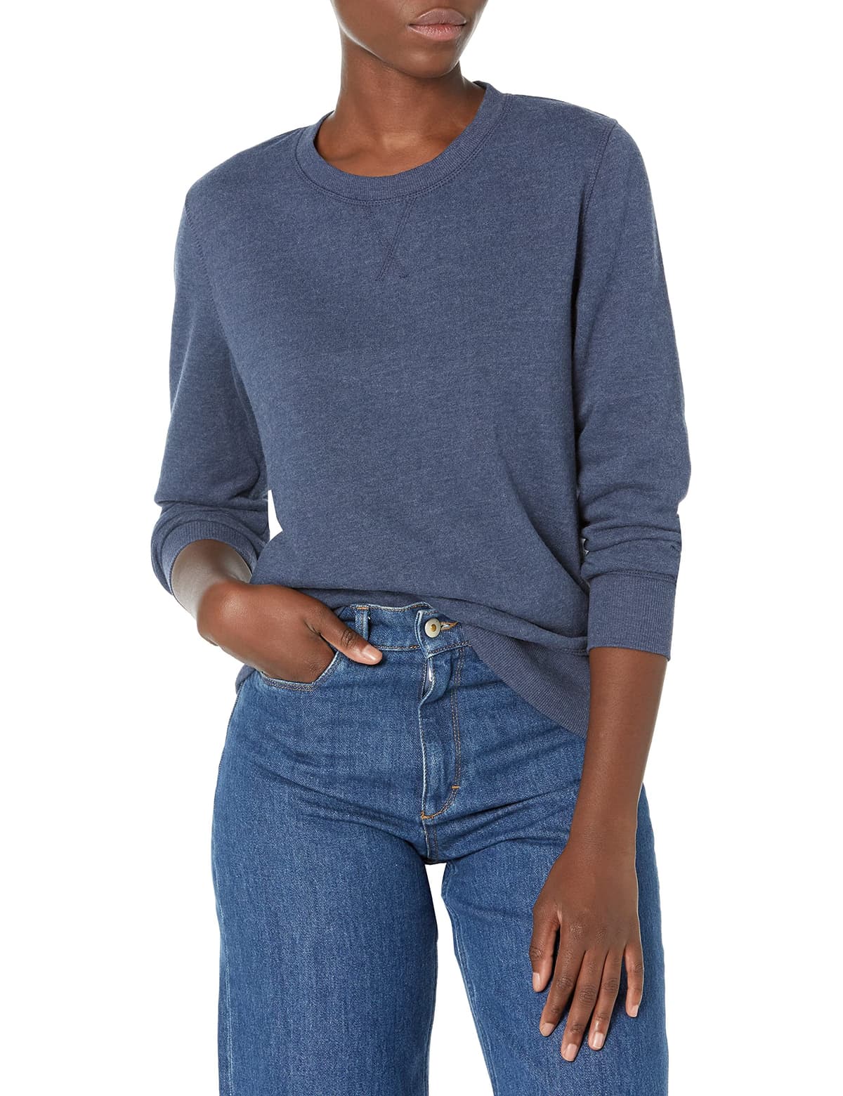 Amazon Essentials Mujer Sudadera con Cuello Redondo de Forro Polar (Disponible en Tallas Grandes) — view 166