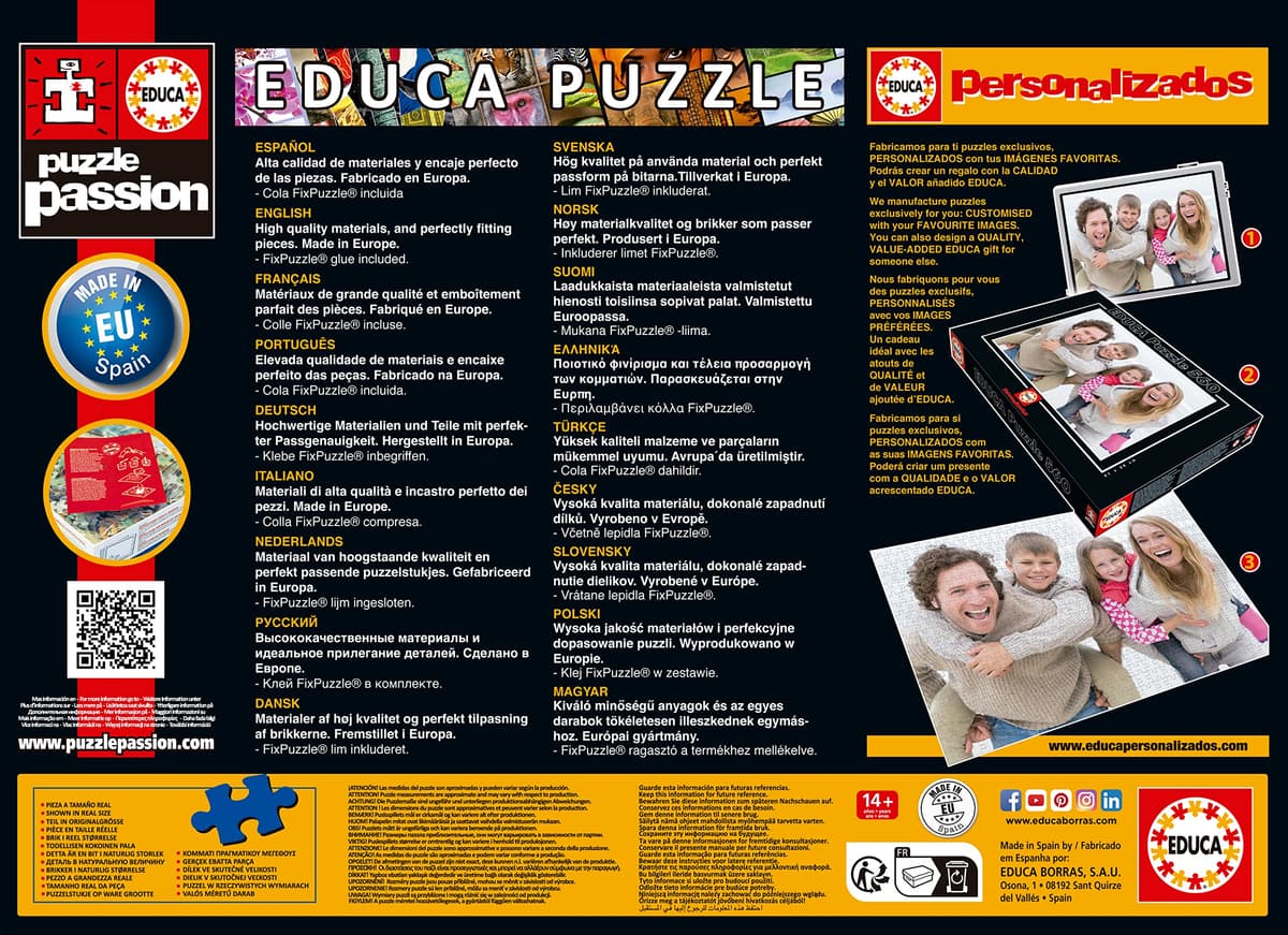 Educa - Puzzle de 1000 Piezas para Adultos | Tienda de Dulces. Incluye Pegamento Fix Puzzle. A Partir de 14 años (17104) — view 3