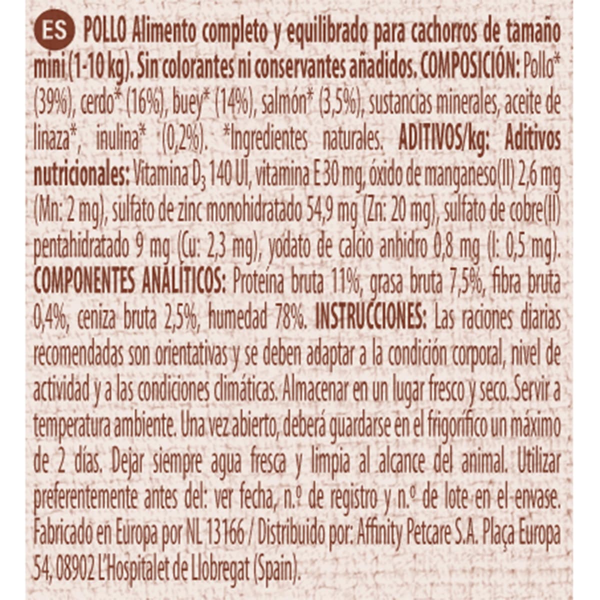 Nature's Variety - Paté para Perros Cachorros Mini con Pollo 12 x 200g — view 4