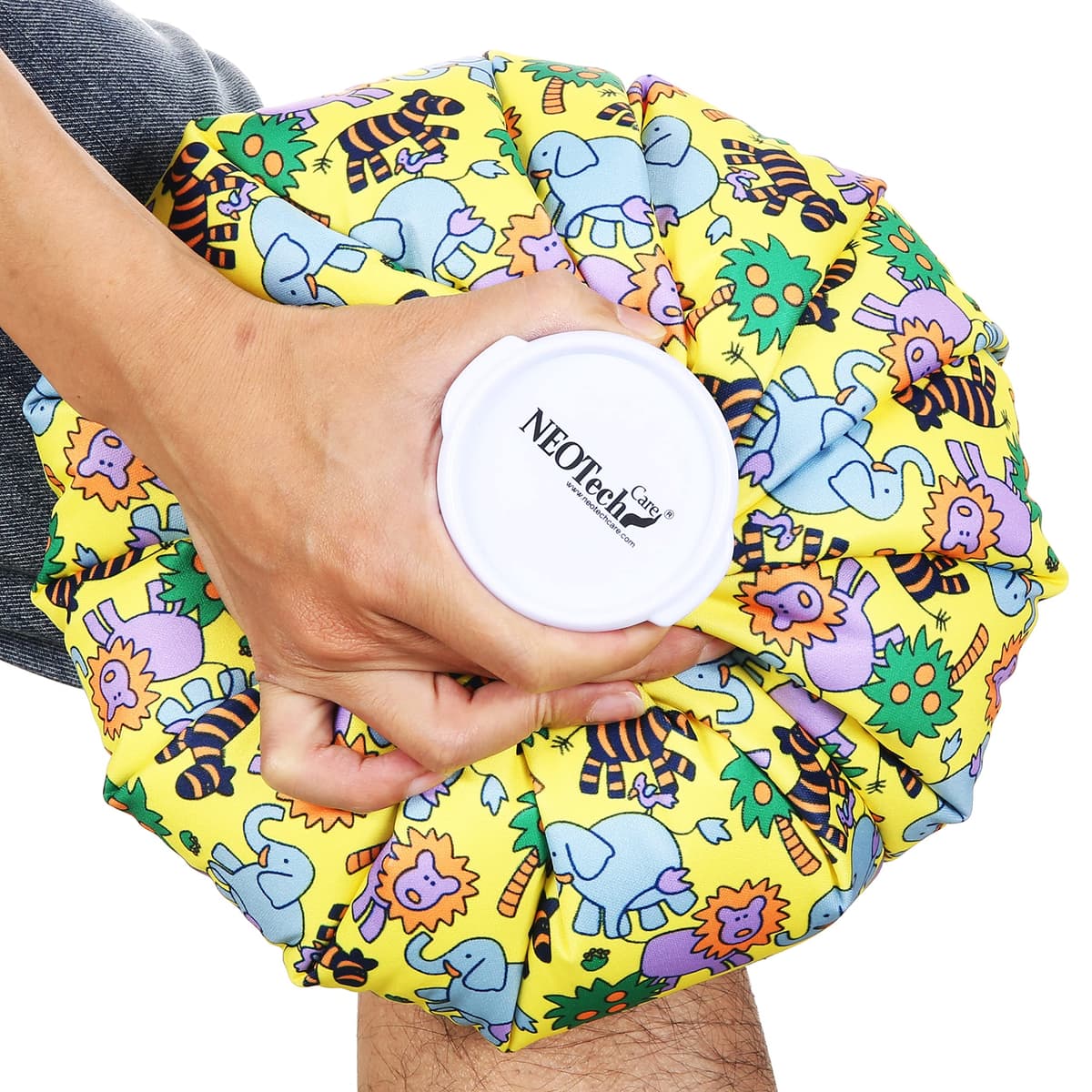 Bolsa de hielo - Tapón de rosca - Marca NEOtech Care - Diseño (sonrisas, 28cm) — view 7