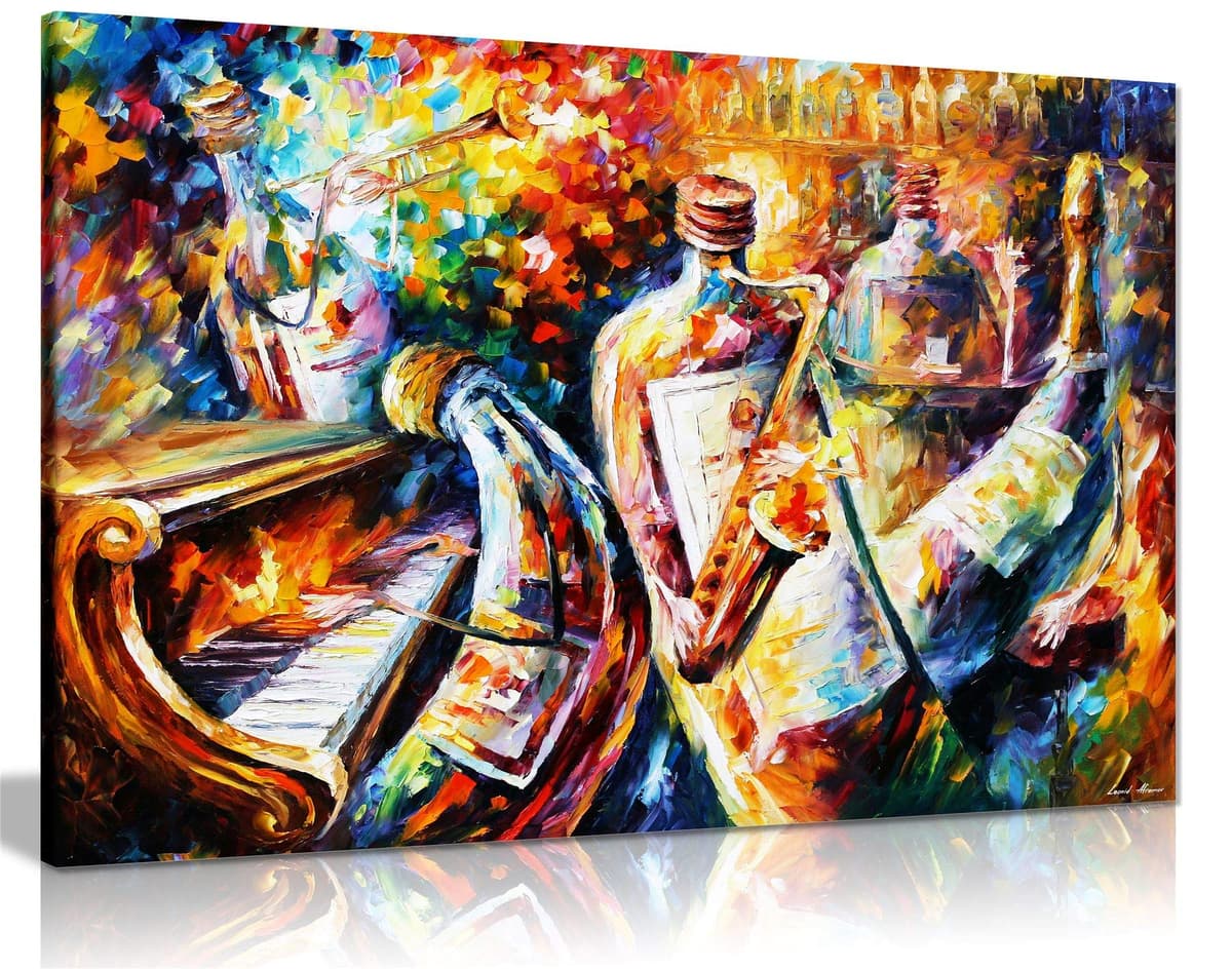Farewell to Anger by Leonid Afremov Canvas Wall Art Picture Print for Home Decor (30x20) — view 6