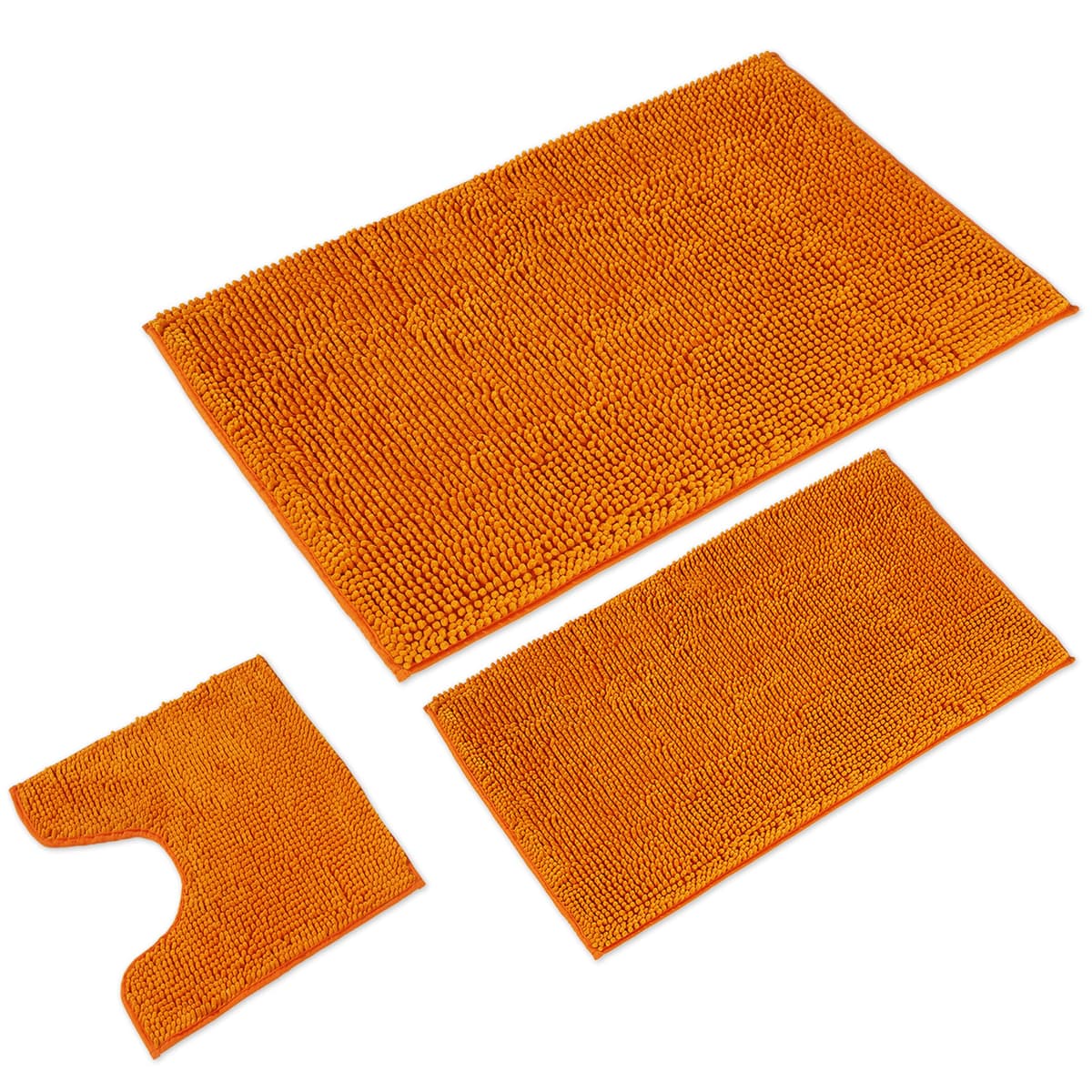 WohnDirect Alfombra Baño Gris 45x45cm • Alfombrilla baño Antideslizante y Lavable • Cómoda Y Súper Absorbente — view 16