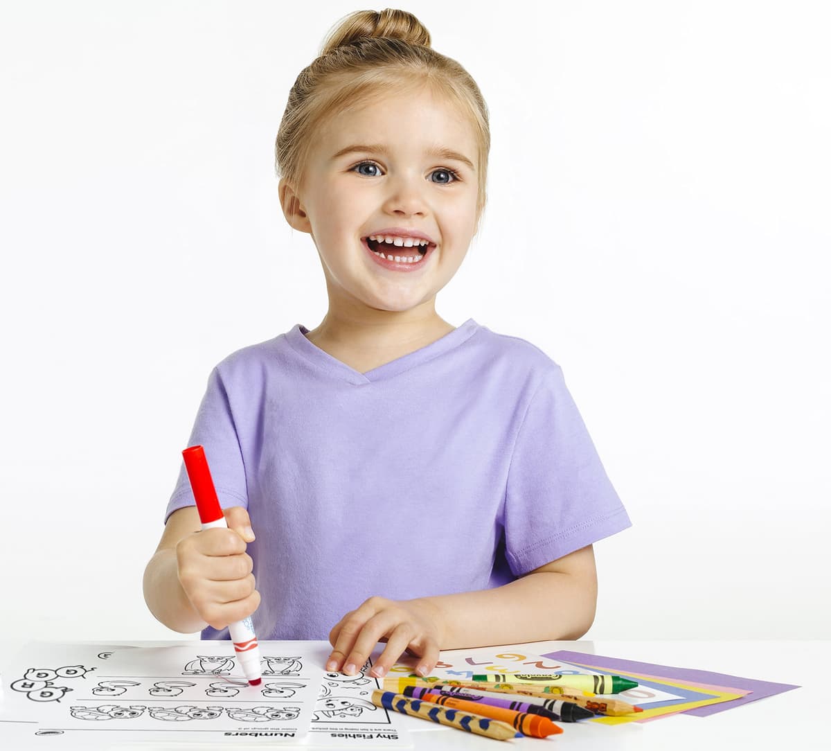 CRAYOLA Mini Kids - Set de 8 Rotuladores Lavables, Segura Punta Redondeada, Ideal para la Primera Infancia - Edad Recomendada: 12 Meses, 8324 — view 5