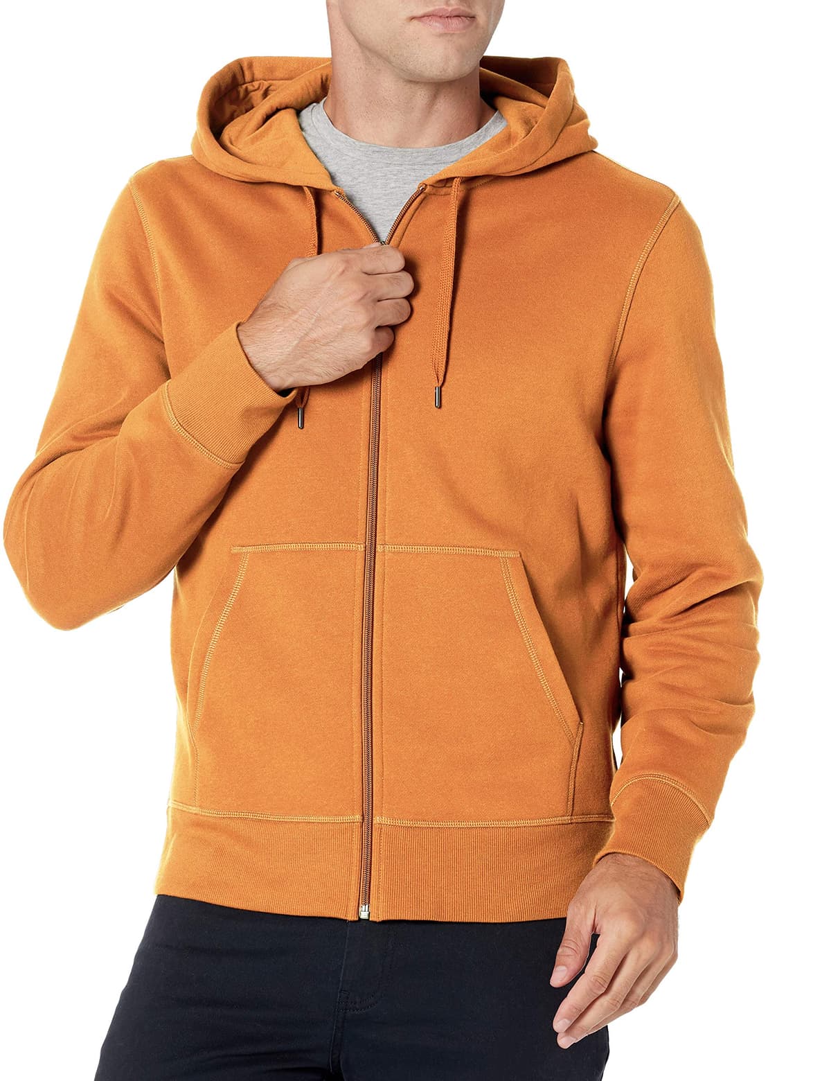 Amazon Essentials Chaqueta de Felpa con Cremallera Completa (Disponible en Tallas Grandes y Largos Especiales) Hombre — view 13