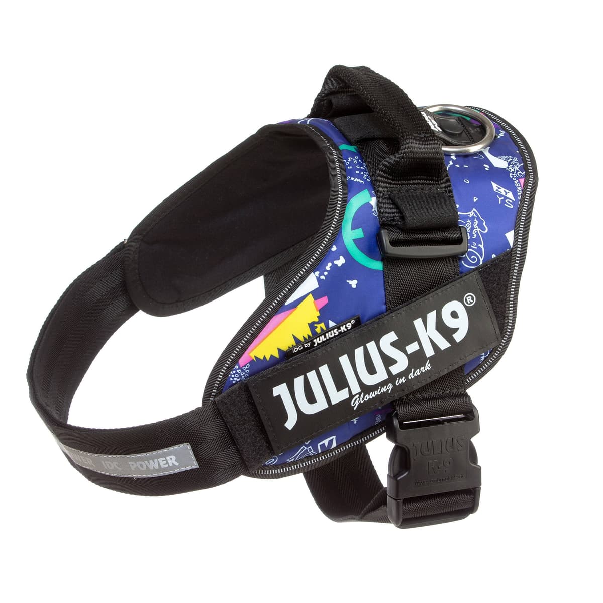 Julius-K9, 16IDC-AM-M, IDC Powerharness, dog harness, Size: Mini, Aquamarine — view 144
