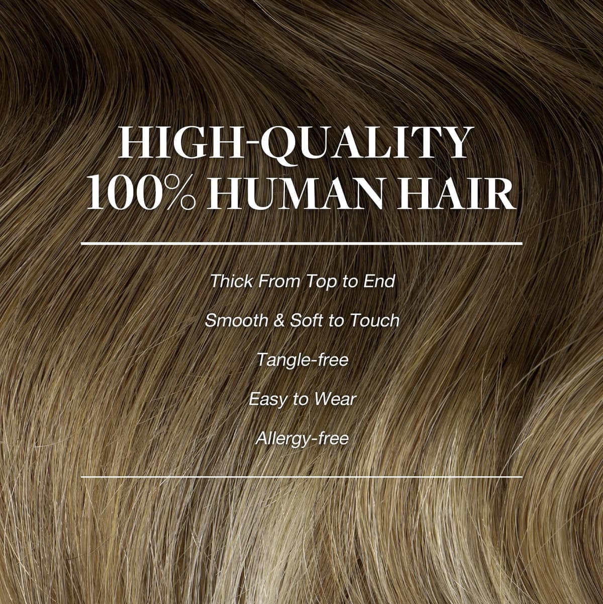 GOO GOO Clip in Hair Extensions Human Hair, 18inch 150g 9Pcs, #2 Dark Brown, Hair extensions for women, Human Hair Extensions Clip in — view 211