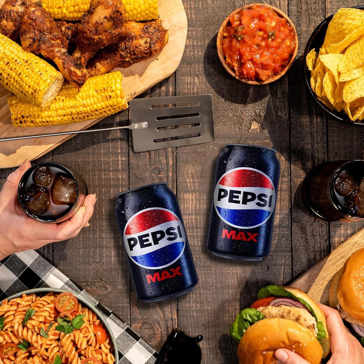 Pepsi Max No Sugar Cola Cans 24 x 330ml — view 7