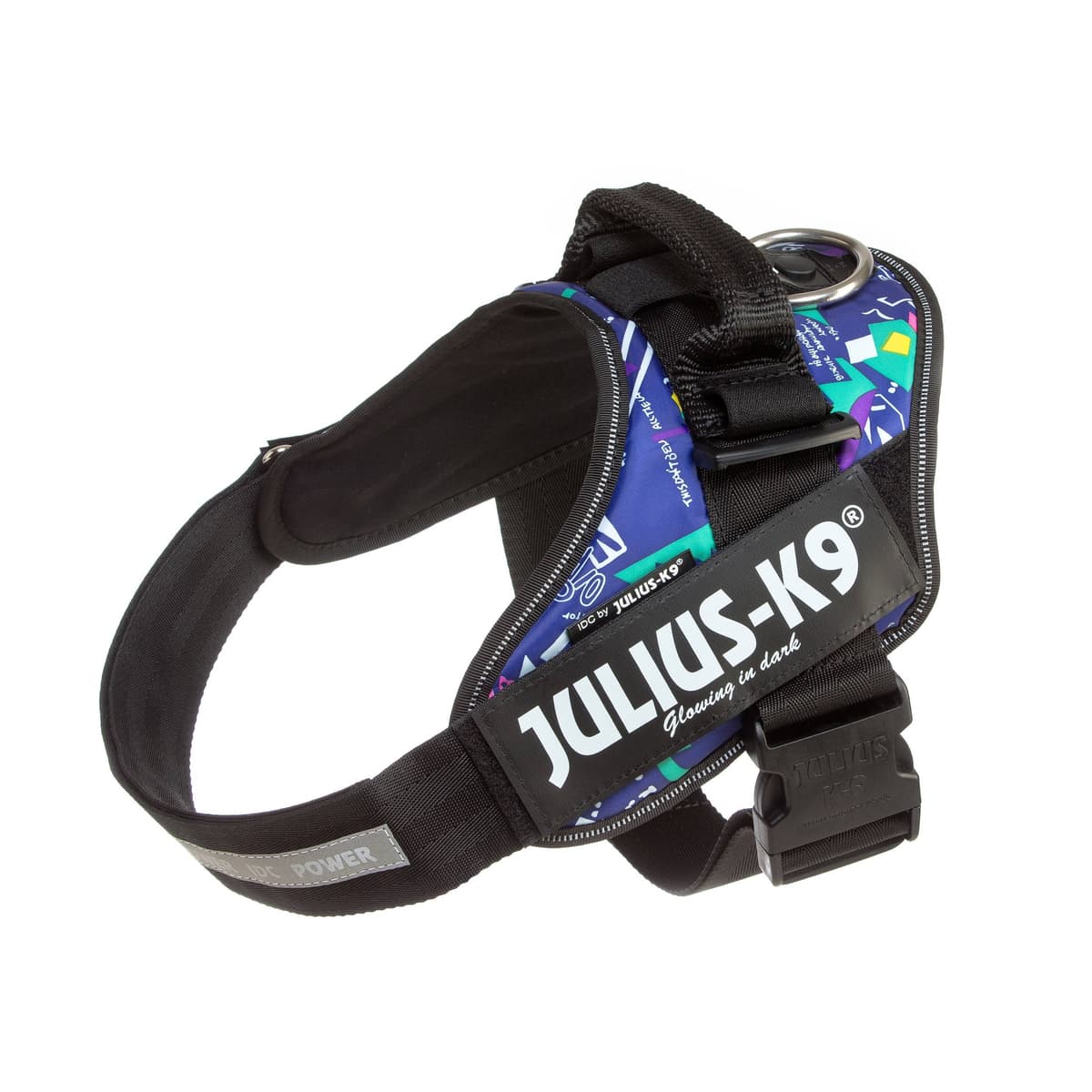 Julius-K9, 16IDC-AM-M, IDC Powerharness, dog harness, Size: Mini, Aquamarine — view 445