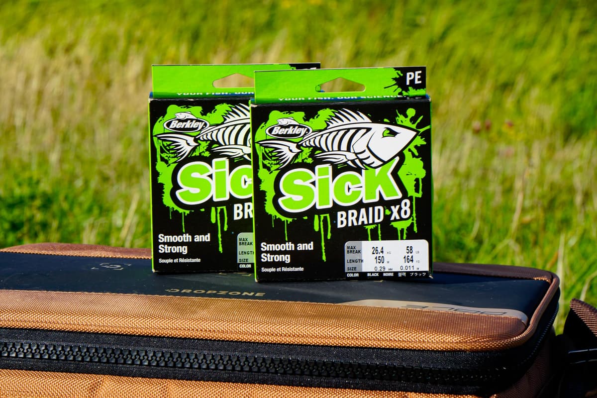 Berkley Sick Braid - Línea de pesca trenzada de 8 hebras, súper suave, 8 portadores, multifilamento, trenza de polietileno, líneas de pesca de depredador de 150/300 m para pesca en agua dulce y salada — view 12