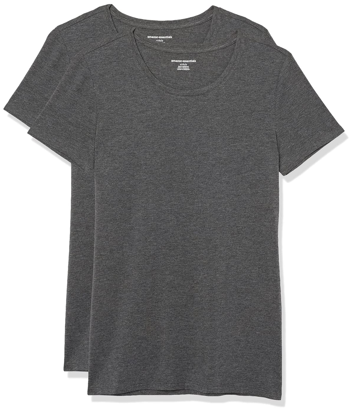 Amazon Essentials Women's Regular-Fit Short-Sleeve T-Shirt (Crewneck and V-Neck Options), Multipacks — view 228