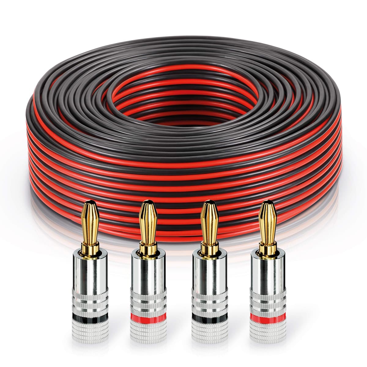 Sonero S-SC2150T-25 Cables para Altavoces CCA, 25 m, Transparente — view 9