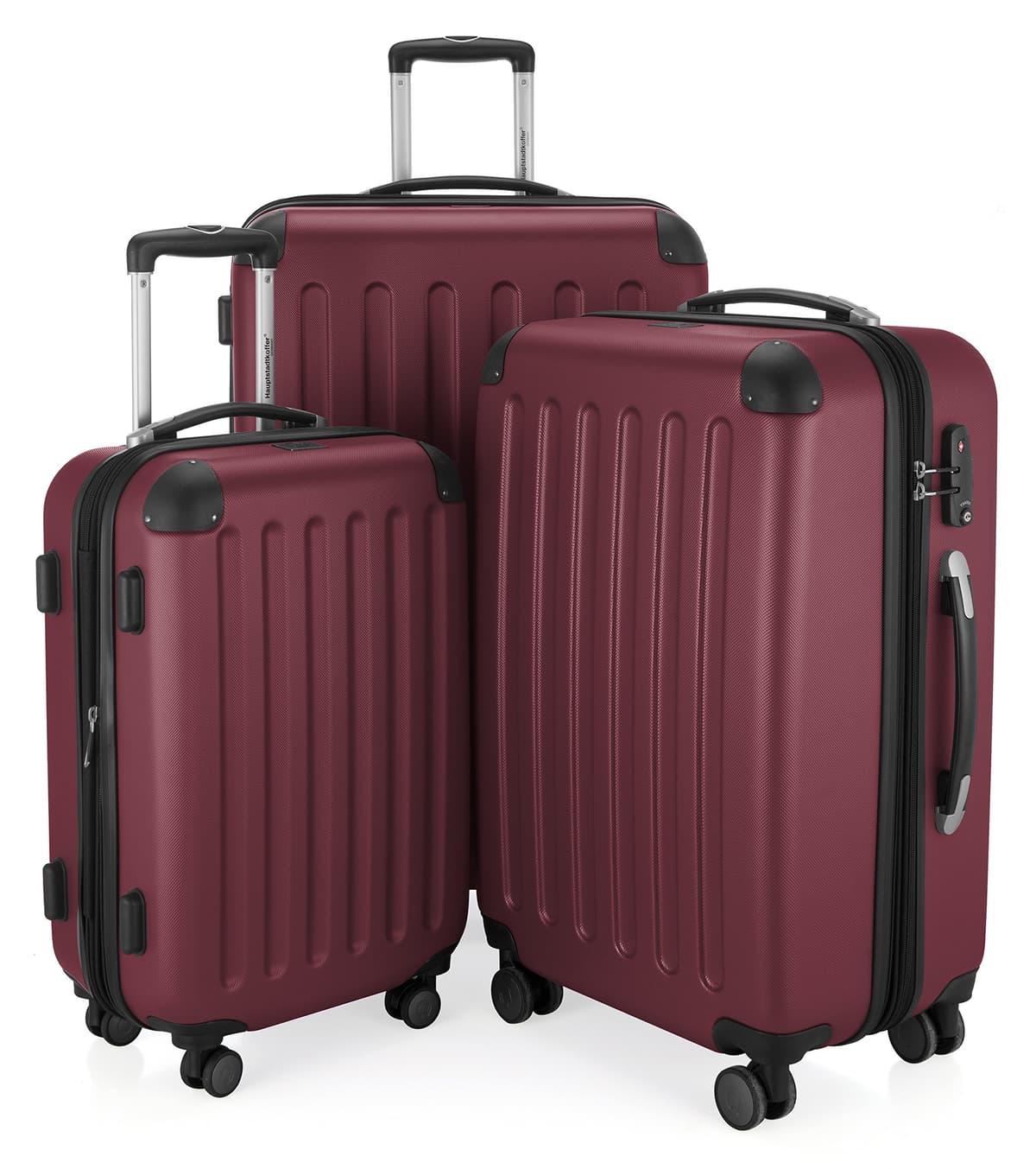 HAUPTSTADTKOFFER - Spree - Equipaje de Mano, Maleta rígida, Trolley expandible, 4 Ruedas Dobles, TSA, 55 cm, 42 litros, Blanco — view 52