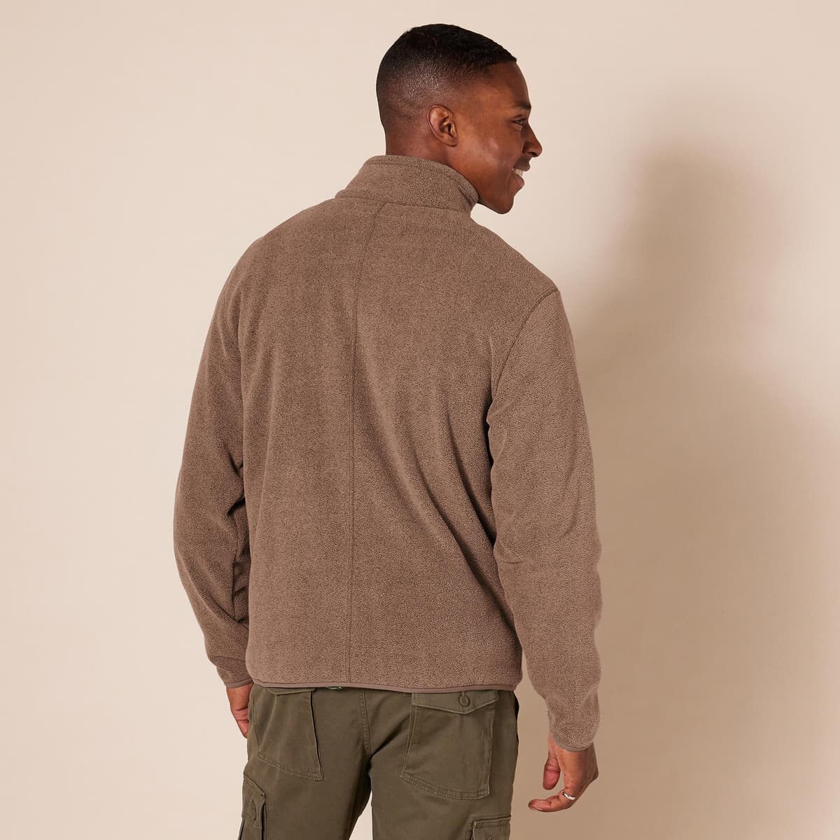 Amazon Essentials Chaqueta de Felpa con Cremallera Completa (Disponible en Tallas Grandes y Largos Especiales) Hombre — view 2