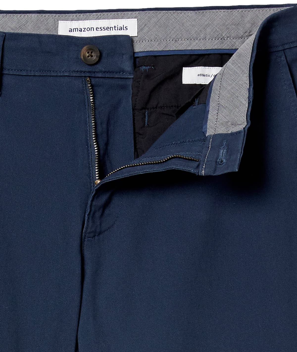 Amazon Essentials Men's Athletic Fit Casual Stretch Chino Work Trousers (Available in Big & Tall) — view 6
