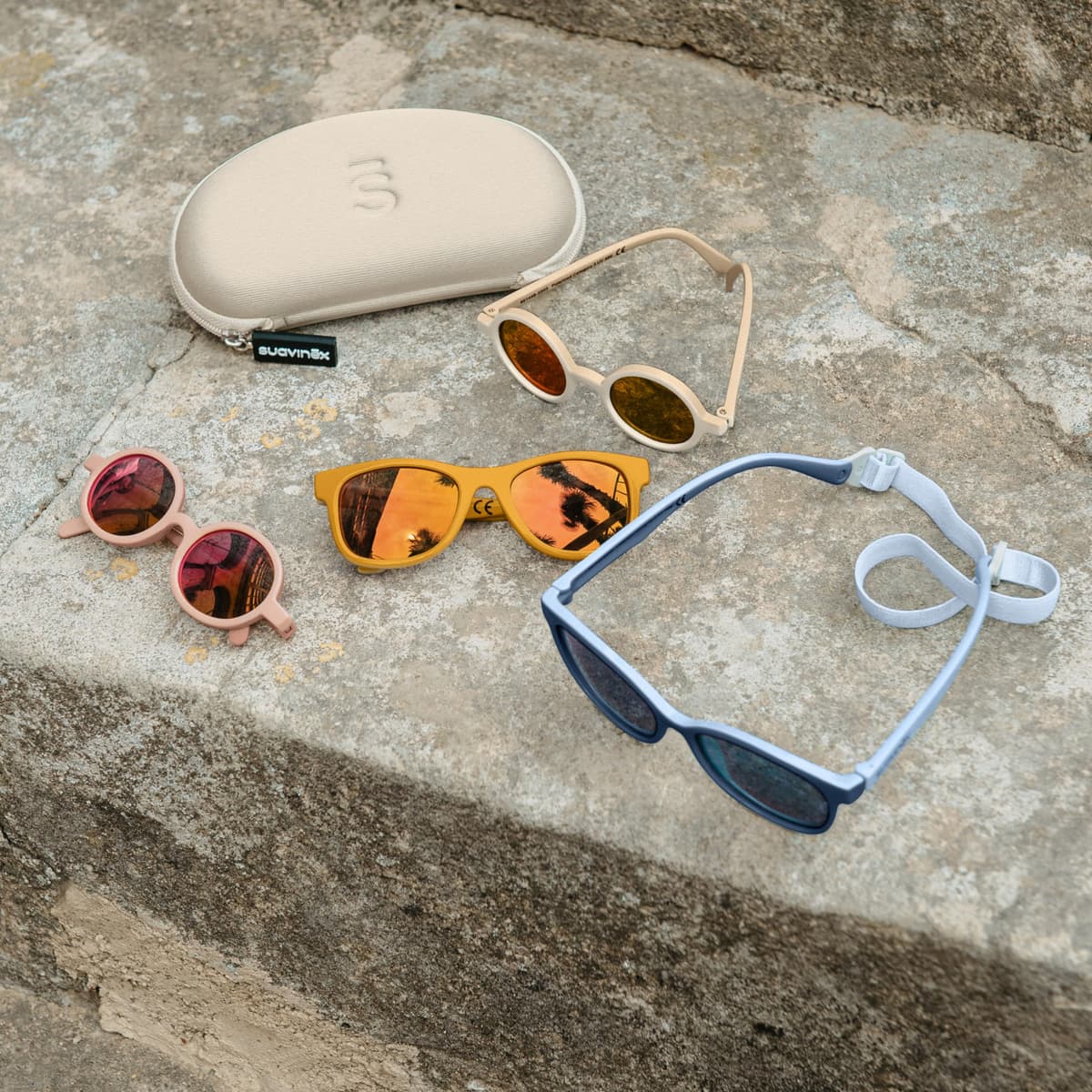 Suavinex, Gafas de Sol para Bebés de 12 a 24 Meses, Polarizadas, con Filtro UV 400, Cat. 3, 100% Protección Rayos UVA y UVB, con Funda Incluida, Muy Flexibles y Ligeras — view 11