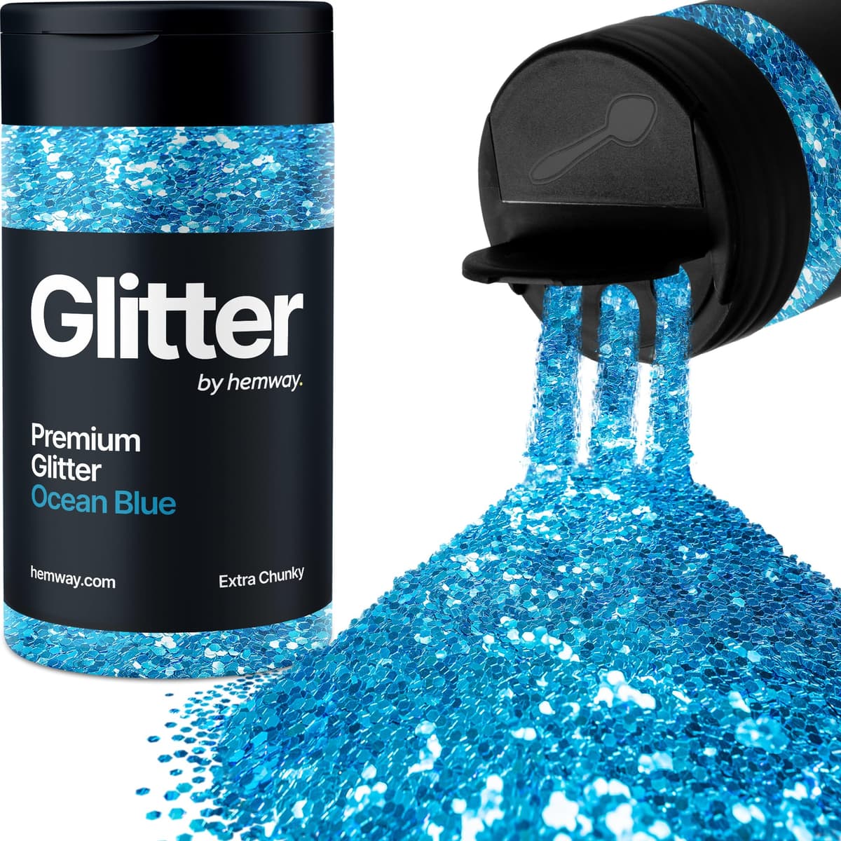 Light Rose Gold Glitter Shaker, 130g Ultrafine Glitter, Crafts 1/128" Metallic Flake Light Rose Gold Sequins, Resin & Epoxy Crafts, Decorating, Halloween, Christmas Nail, Face, Hemway — view 87