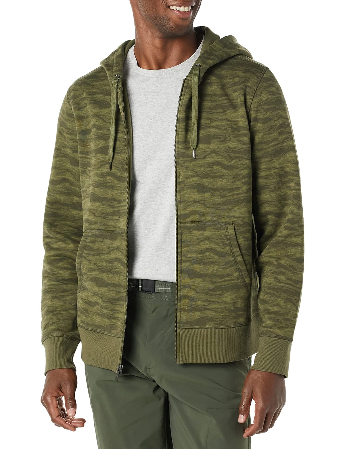 Amazon Essentials Chaqueta de Felpa con Cremallera Completa (Disponible en Tallas Grandes y Largos Especiales) Hombre — view 28