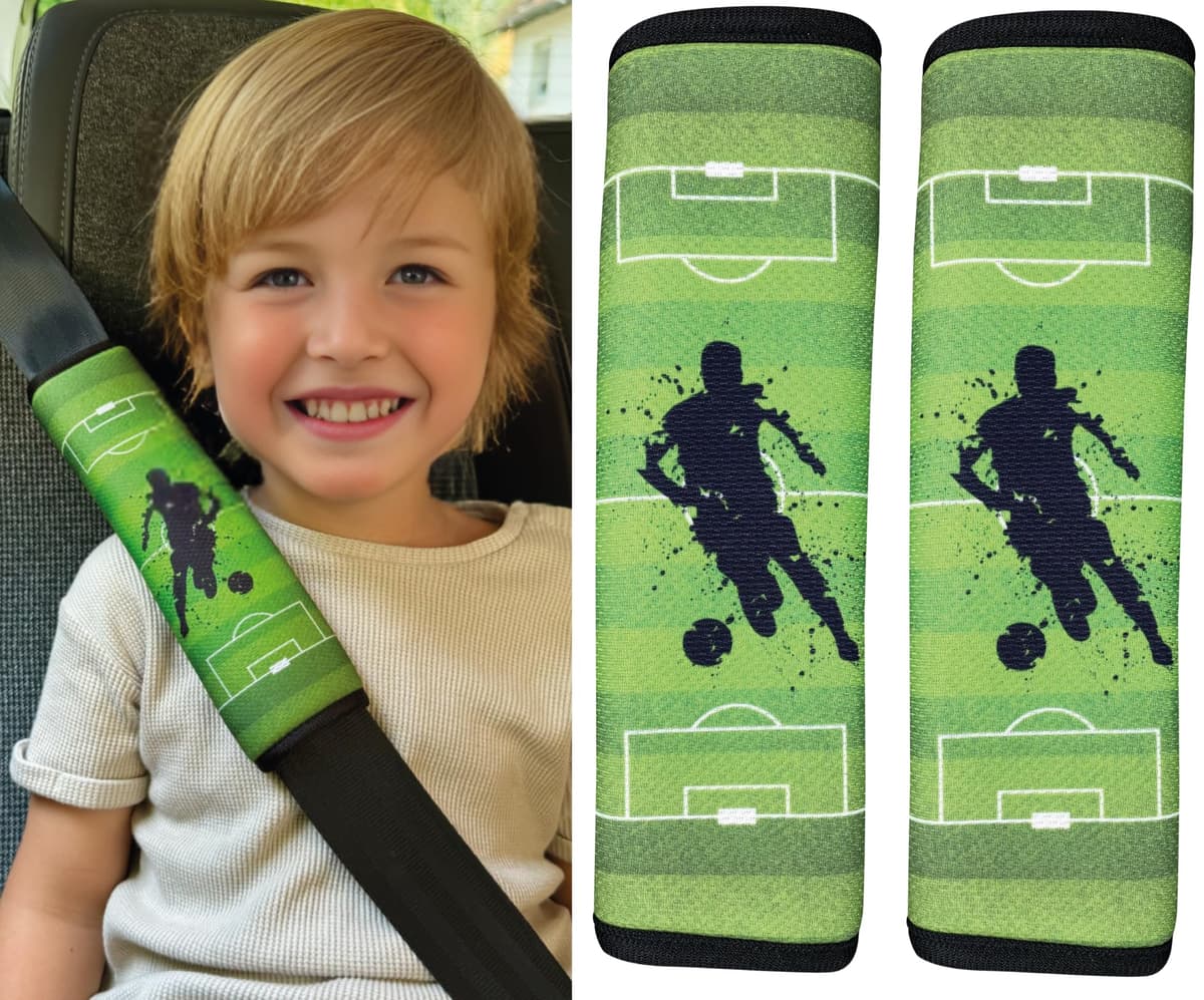 HECKBO 1x Kids Car Seat Belt Pads Seat Belt Protectors - Cars - Seat Belt Pads for Kids and Babies- Ideal for any Seat Belt Car Booster Seat Kids Bicycle — view 11
