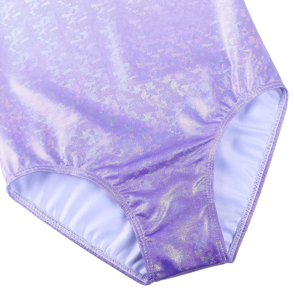 Niña Maillots de Gimnasia Mangas Largas con Lentejuelas en Tul — view 14