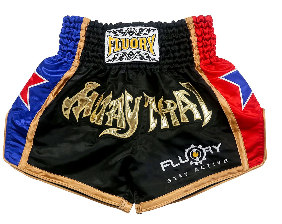 FLUORY Muay Thai Shorts, MMA Fight Shorts Ropa de Entrenamiento Jaula Lucha Grappling Artes Marciales Kickboxing Shorts Ropa — view 38