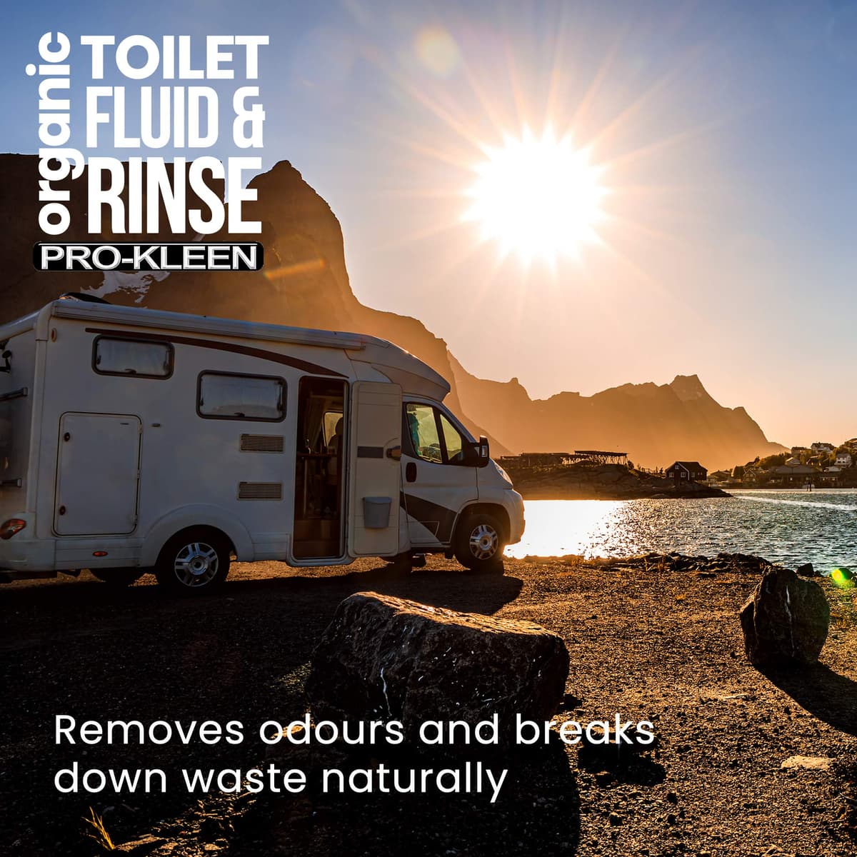 Pro-Kleen Organic Caravan Toilet Chemical Fluid Rinse Green Solution Cleaner 2L for Caravan and Motorhomes - Eco-Friendly, Formaldehyde Free - 2 Litres — view 2