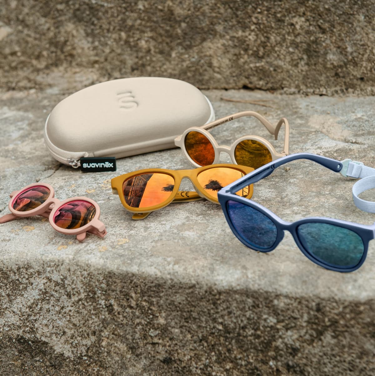 Suavinex, Gafas de Sol para Bebés de 0 a 12 Meses, Polarizadas, con Filtro UV 400, Cat. 3, 100% Protección Rayos UVA y UVB, con Funda Incluida, Muy Flexibles y Ligeras — view 9