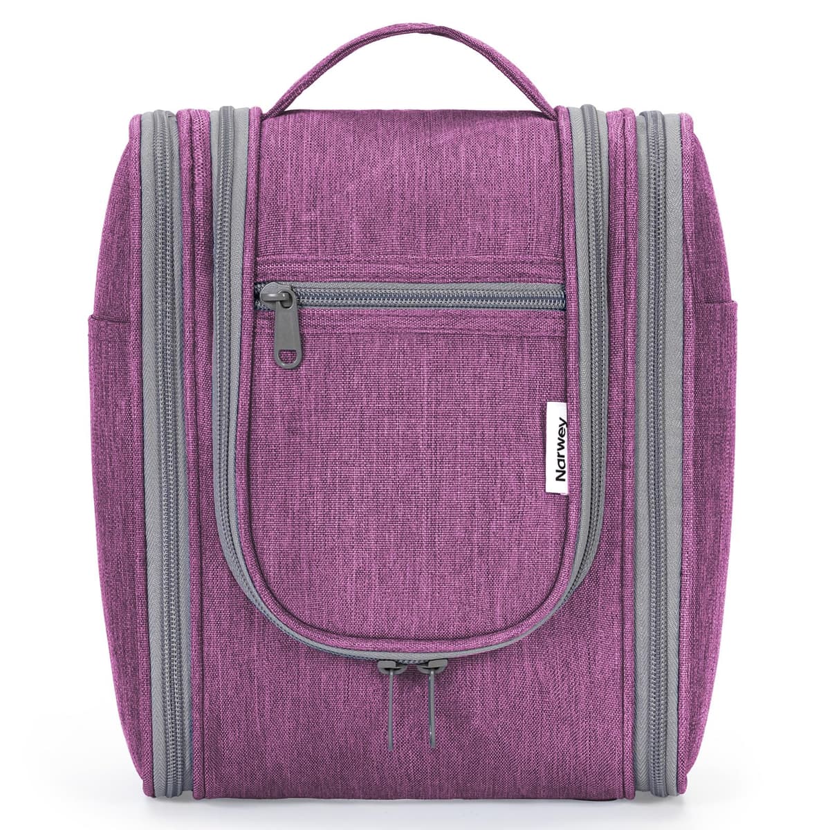 Narwey Neceser Mujer Bolsa de Aseo Colgante, Organizador de Maquillaje Neceser Viaje para Hombre y Mujer Accesorios de Viaje (Negro(Grande)) — view 23