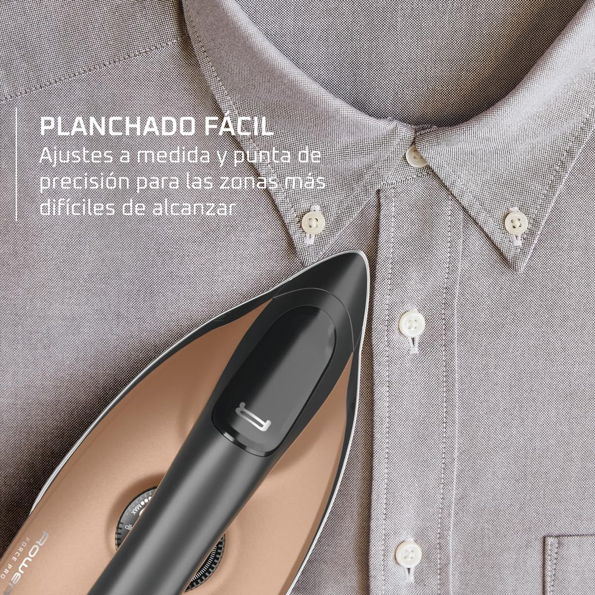 Rowenta Force Pro 300, Centro de planchado, Potencia de 2400 W, 110 g/min de vapor, Golpe de 320 g/min, 6,1 bar, Resultados profesionales, Planchado rápido y eficiente, VR5432F0 — view 3