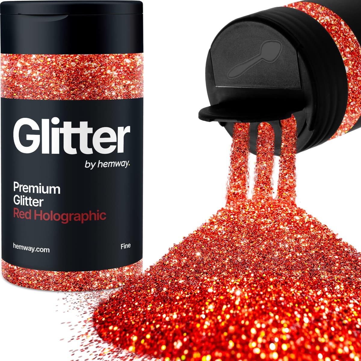 Light Rose Gold Glitter Shaker, 130g Ultrafine Glitter, Crafts 1/128" Metallic Flake Light Rose Gold Sequins, Resin & Epoxy Crafts, Decorating, Halloween, Christmas Nail, Face, Hemway — view 244