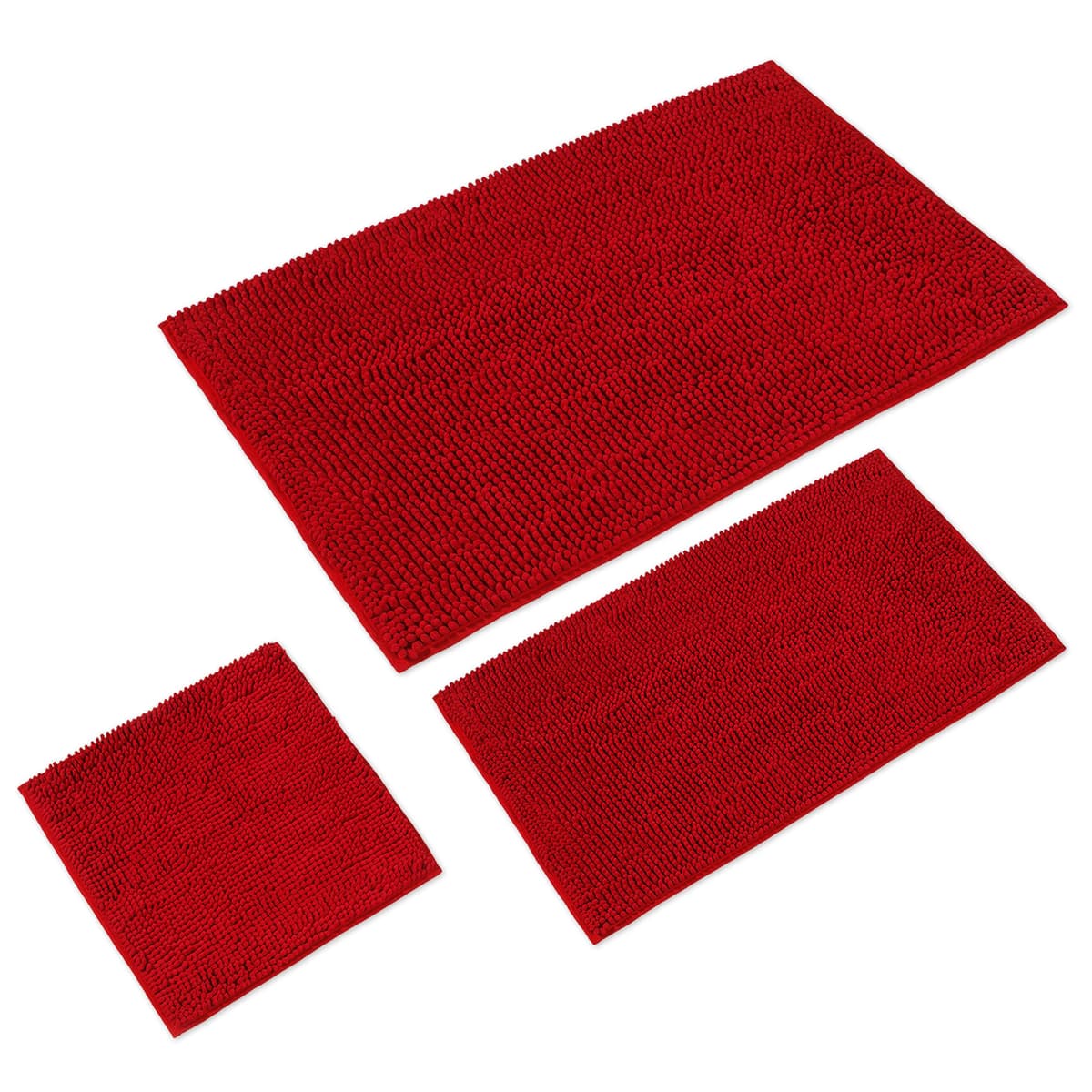 WohnDirect Alfombra Baño Gris 45x45cm • Alfombrilla baño Antideslizante y Lavable • Cómoda Y Súper Absorbente — view 75