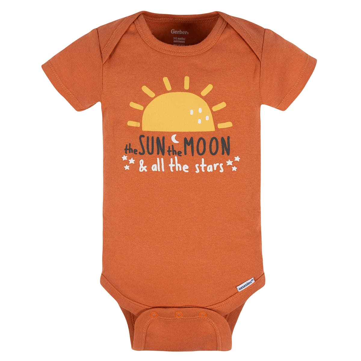 Gerber 8-pack Short Sleeve Onesies Bodysuits Juego de camiseta para bebés Unisex bebé (Pack de 8) — view 4
