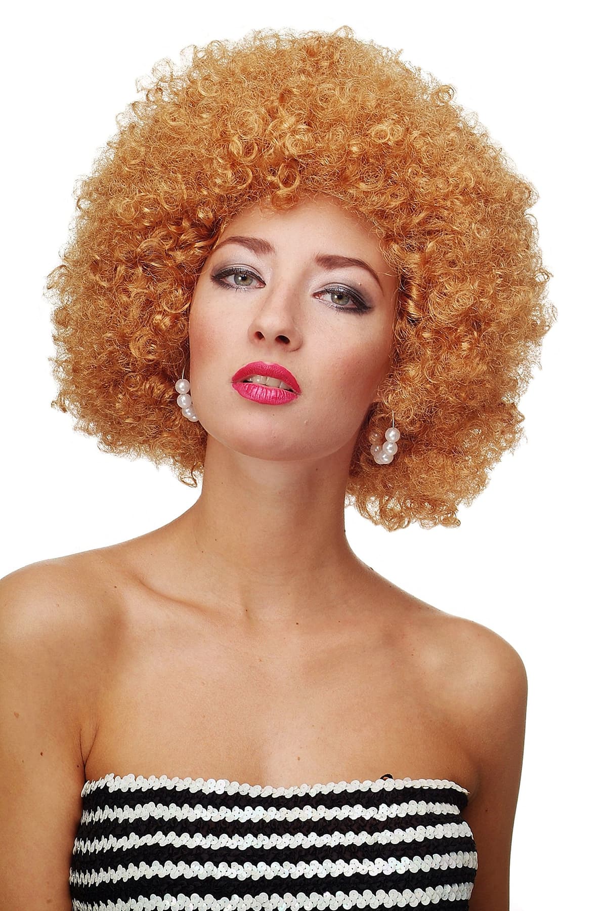 WIG ME UP- DH1009-ZA62 Peluca señoras Mujer Carnaval Barroco Renacimiento Romanticismo menina Princesa rizos Espiral bucles Blanca — view 40