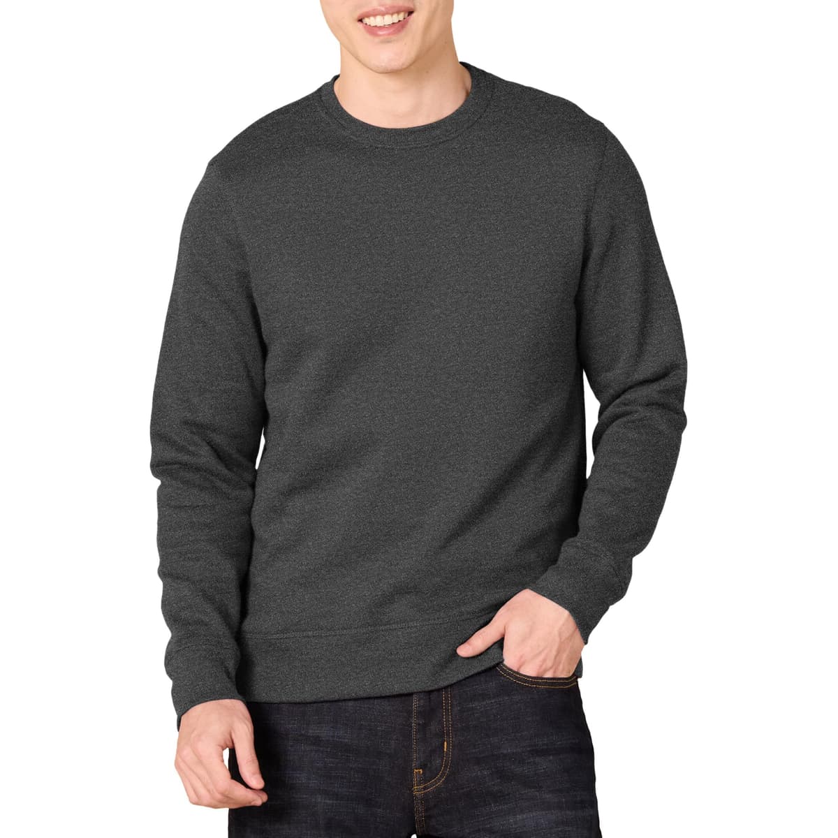 Amazon Essentials Hombre Sudadera de Forro Polar con Cuello Redondo (Disponible en Tallas Grandes y Largos Especiales) — view 21