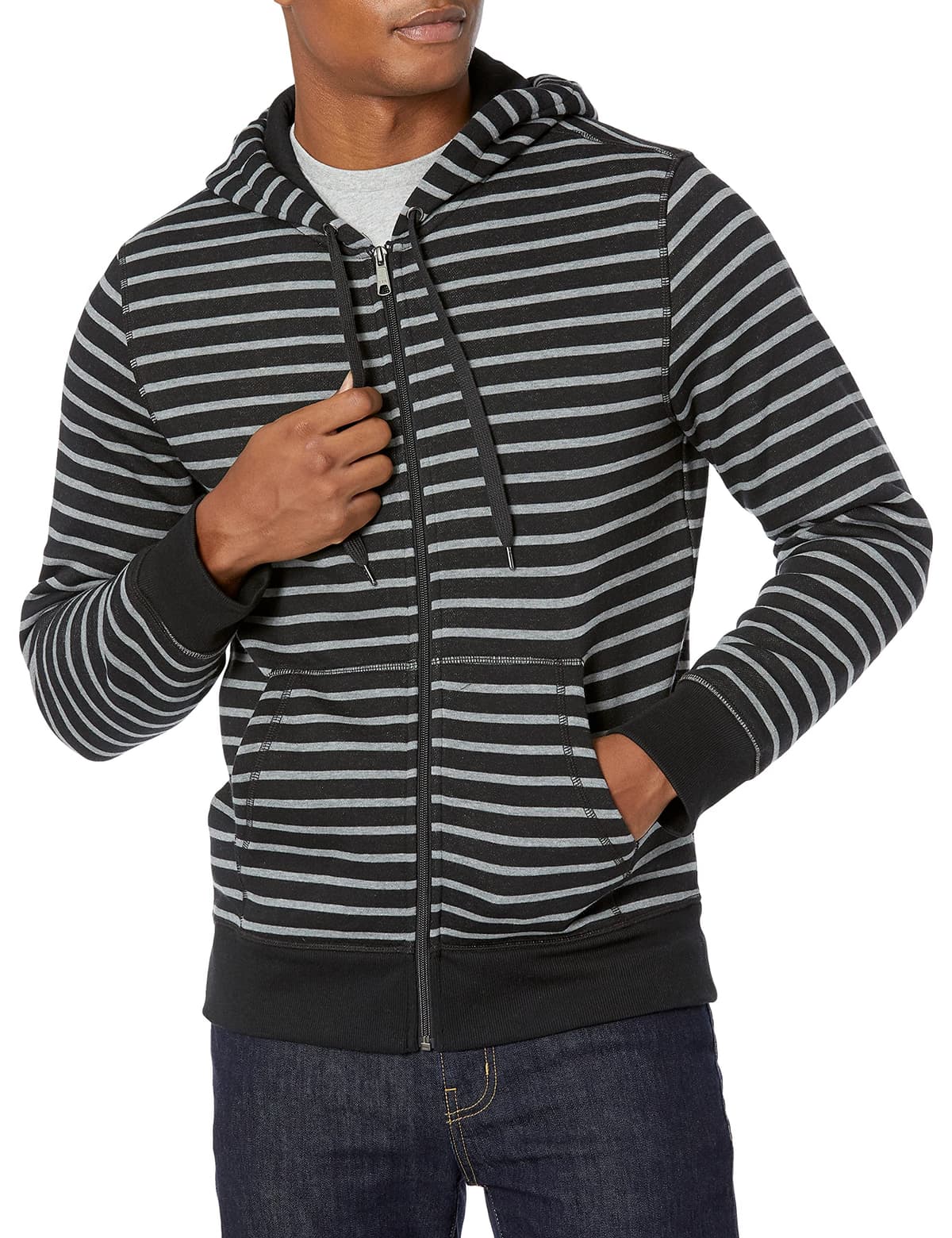 Amazon Essentials Chaqueta de Felpa con Cremallera Completa (Disponible en Tallas Grandes y Largos Especiales) Hombre — view 11