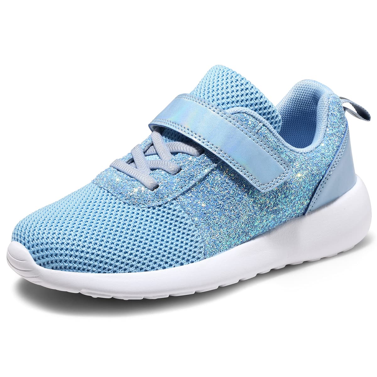 Harvest Land Girls Trainers Kids Athletic Shoes Toddlers Glitter Sneakers Breathable Tennis Running Sports Shoes