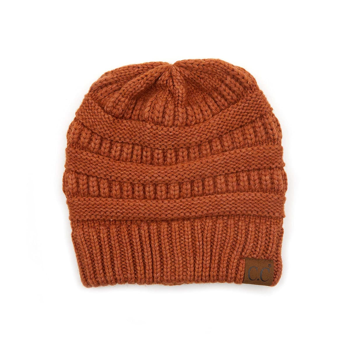 Warm Chunky Soft Stretch Cable Knit Beanie Skully — view 37