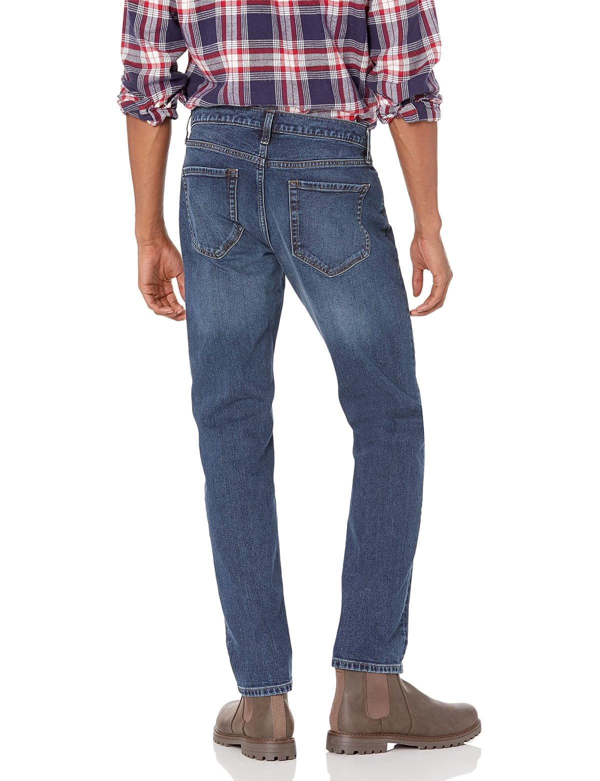 Amazon Essentials Hombre Vaqueros Ajustados - Colores interrumpidos — view 3