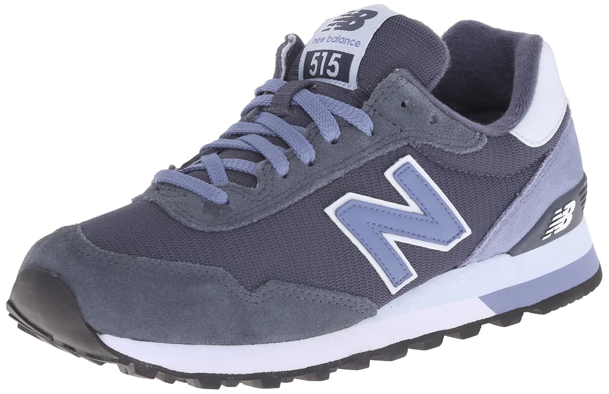 New Balance Women's 515 V1 Sneaker, Black/Prism Purple/Gold Rush, 6 M US — view 6