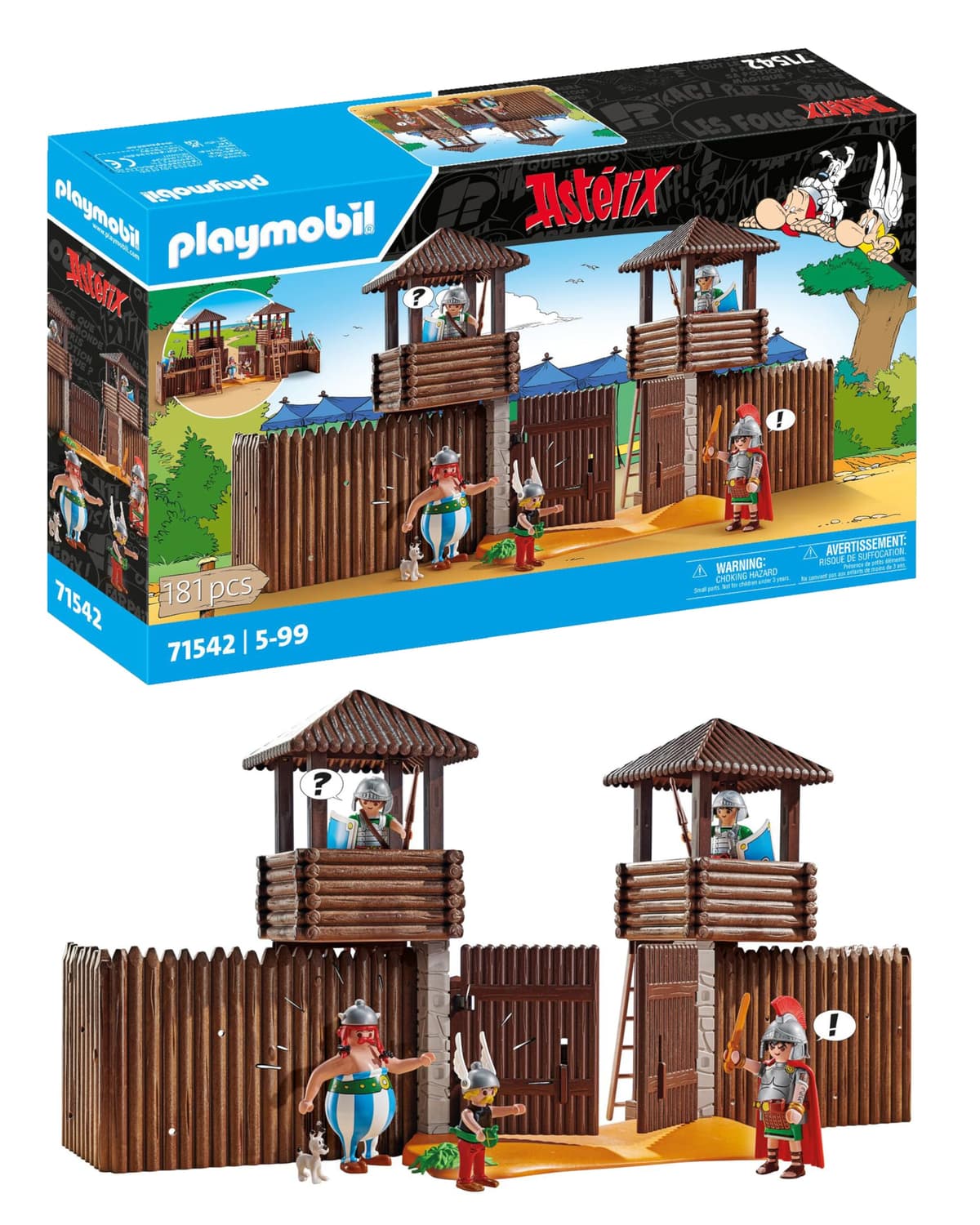 PLAYMOBIL 71160 Astérix La Caza del Jabalí, con Árbol Giratorio, Juguete para Niños a Partir de 5 Años, Multicolor — view 13