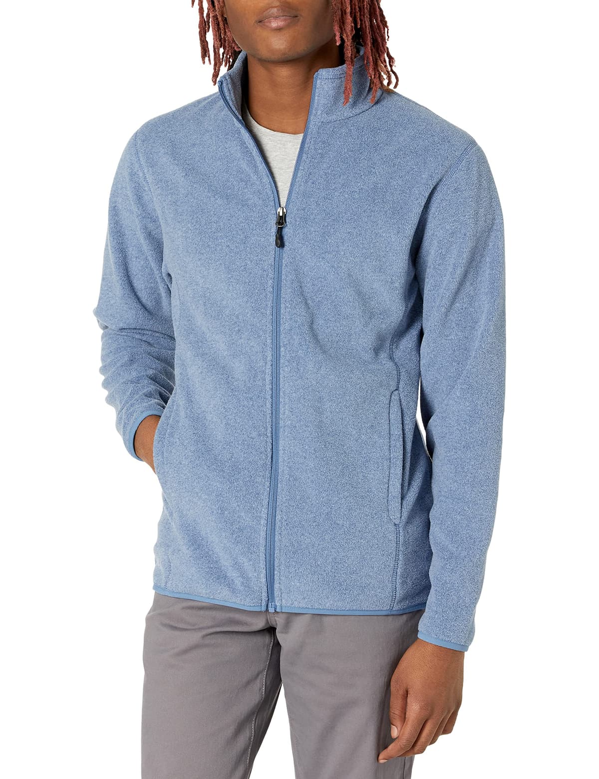 Amazon Essentials Chaqueta de Felpa con Cremallera Completa (Disponible en Tallas Grandes y Largos Especiales) Hombre — view 18