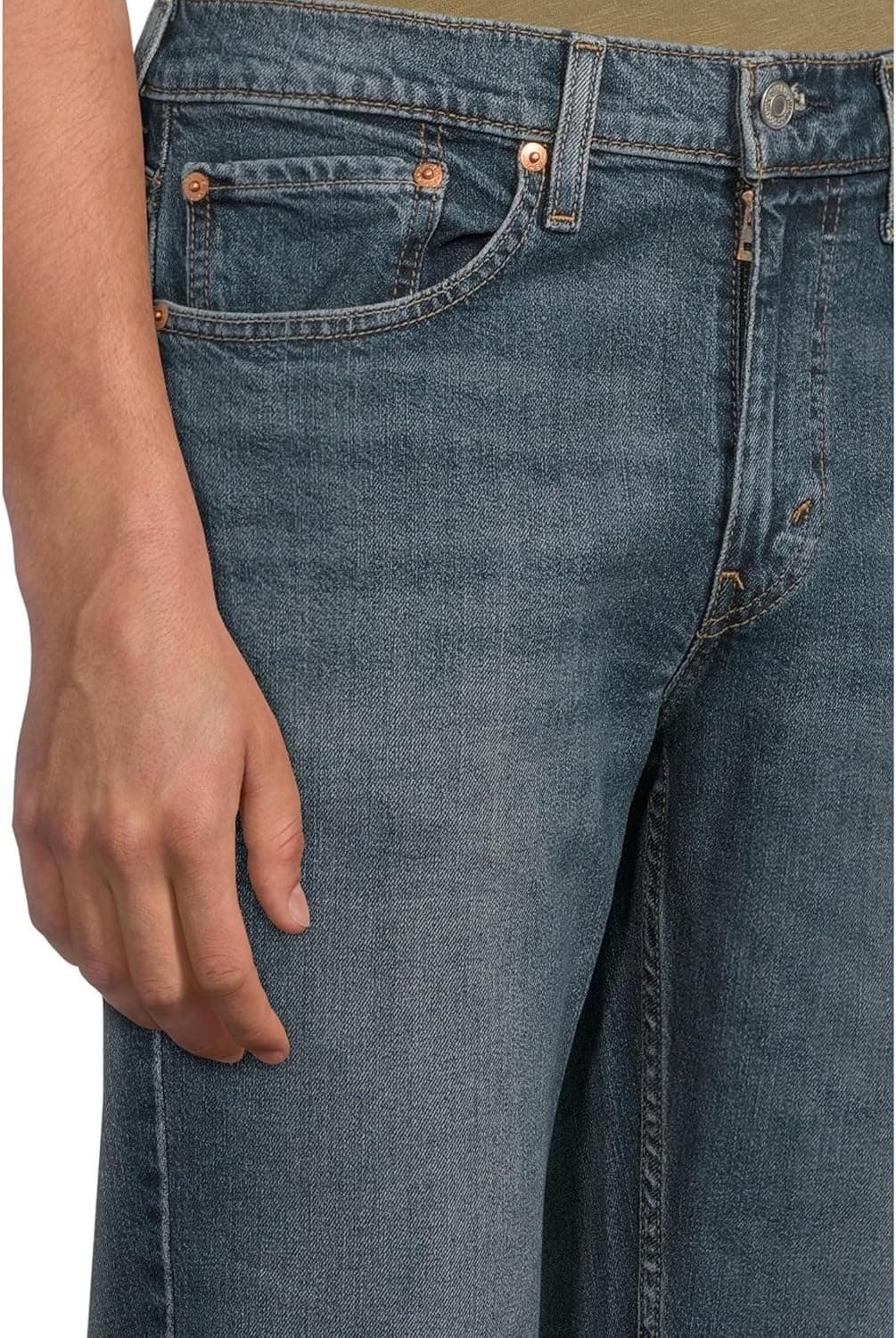 Levi's Men's 514 Straight Fit Cut Jeans (Seasonal) Standard 34W x 30L Loud Opinions — view 3