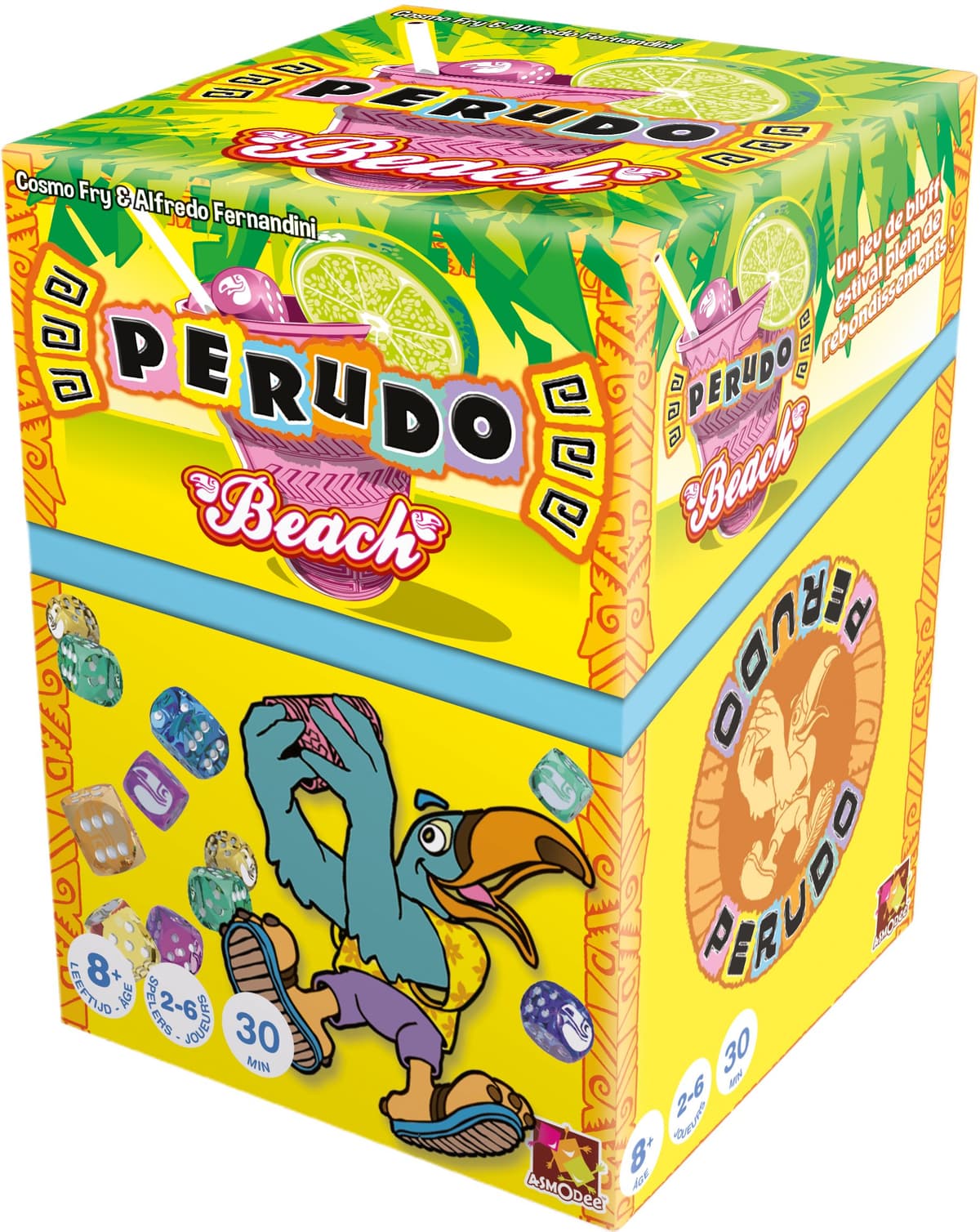 Asmodee - PE01BEAC - Jeu - Perudo Beach – Versión neerlandesa — view 2