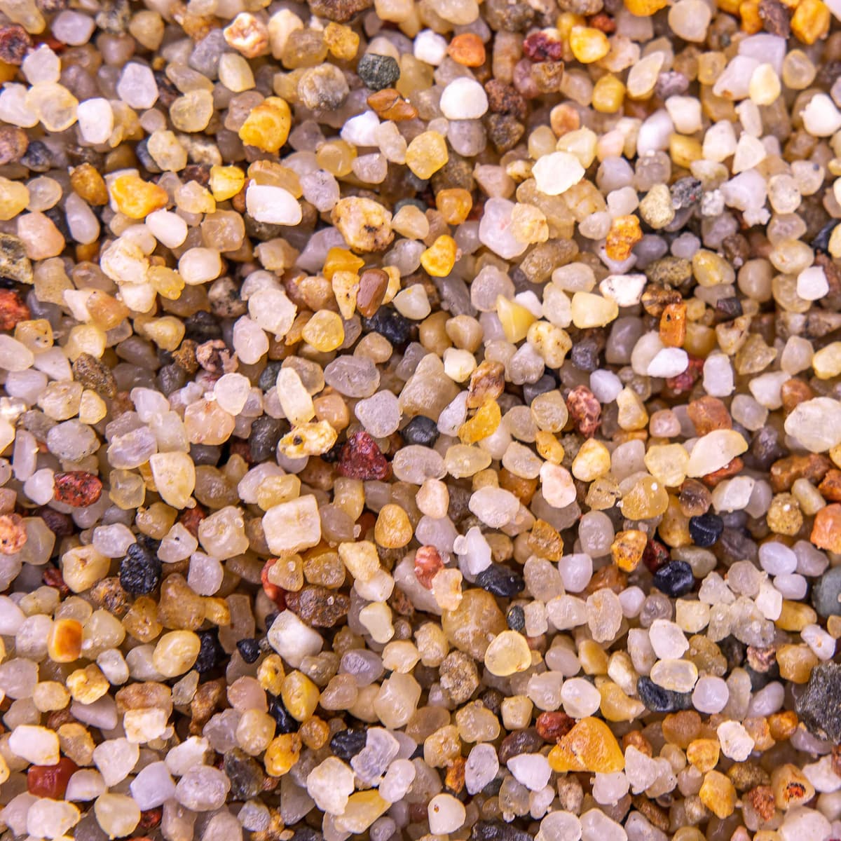 Fish Tank Gravel Aquarium Natural Substrate Perfect for Plants Growth (30kg, Amber 2-3mm) — view 2