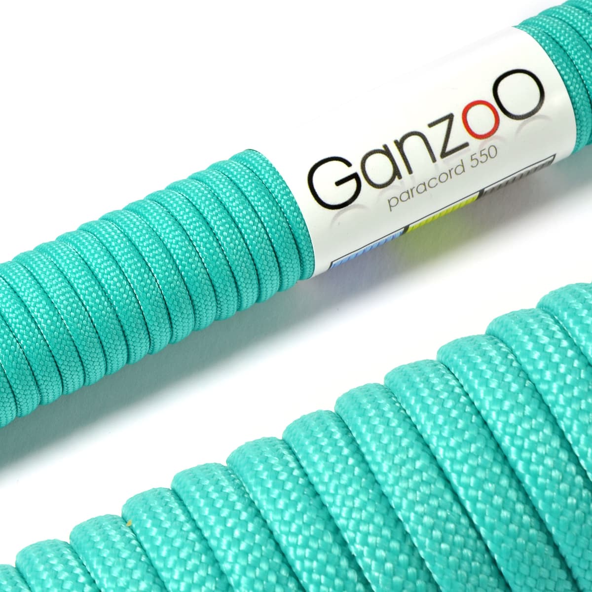Ganzoo Paracord 550, Cuerda de 4 mm, 30 Metros, Poliéster, Tipo 3-7 Hilos Interiores, Correa de Perro Collar Pulsera, Camping Supervivencia y Cuerda Multiusos, Verde Oscuro — view 49
