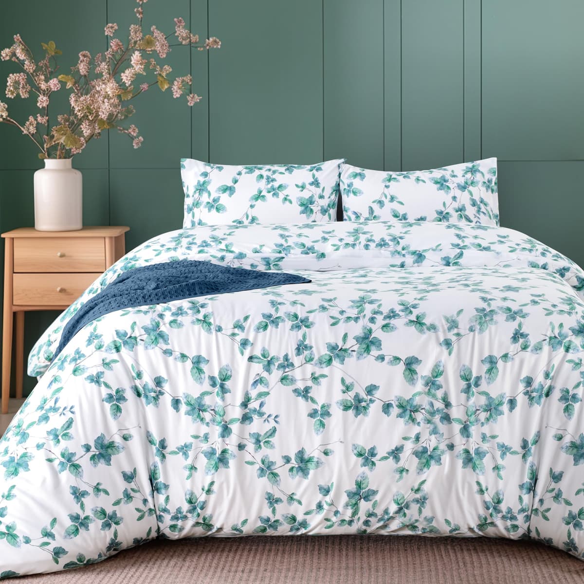 Utopia Bedding Duvet Cover Double - Soft Microfibre Polyester - Bedding Quilt Cover Set, with Pillow cases (Grey) — view 95