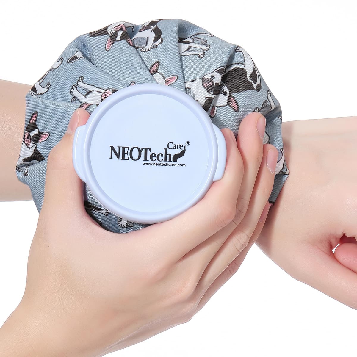 Bolsa de hielo - Tapón de rosca - Marca NEOtech Care - Diseño (sonrisas, 28cm) — view 33