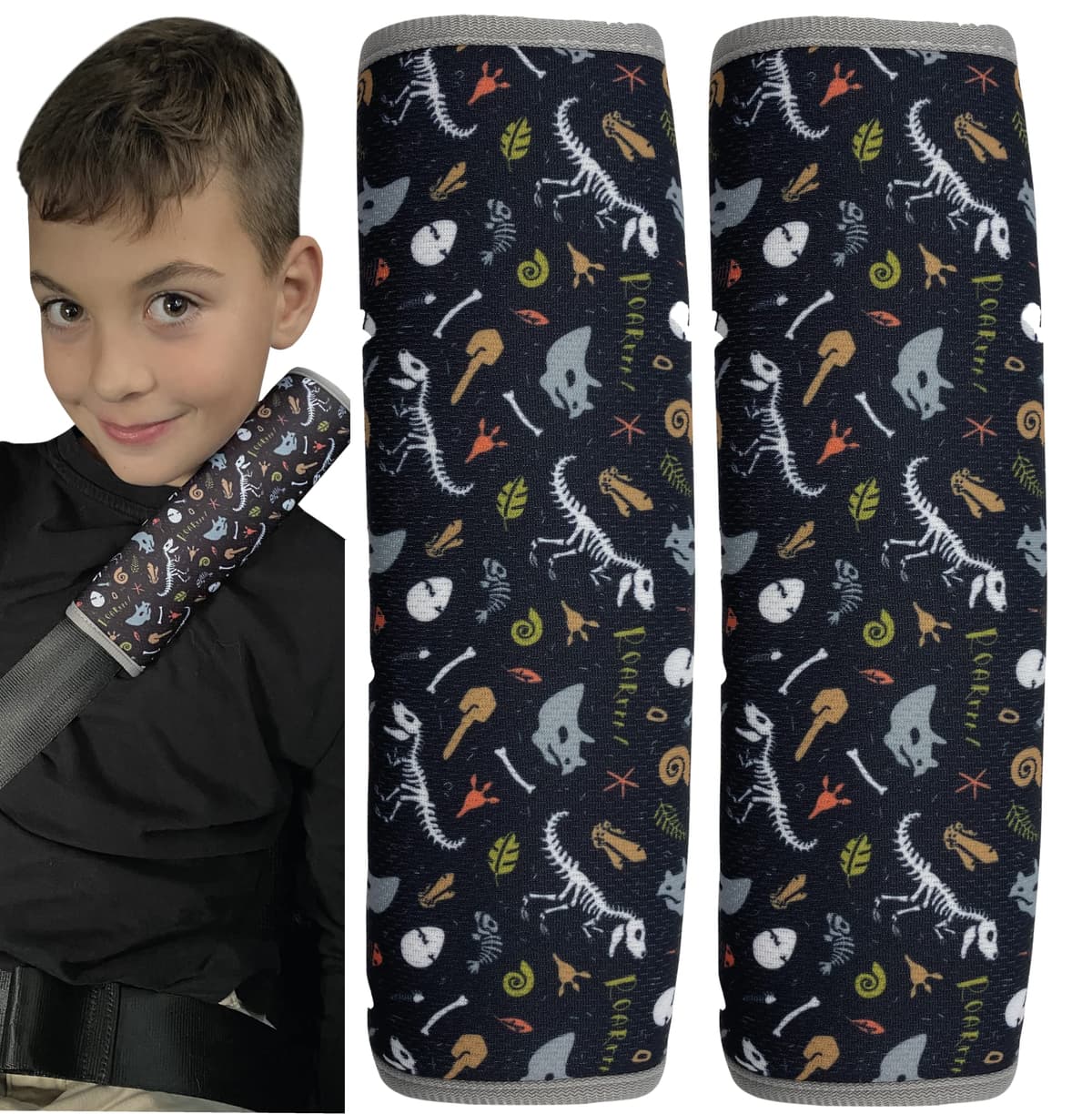 HECKBO 1x Kids Car Seat Belt Pads Seat Belt Protectors - Cars - Seat Belt Pads for Kids and Babies- Ideal for any Seat Belt Car Booster Seat Kids Bicycle — view 21